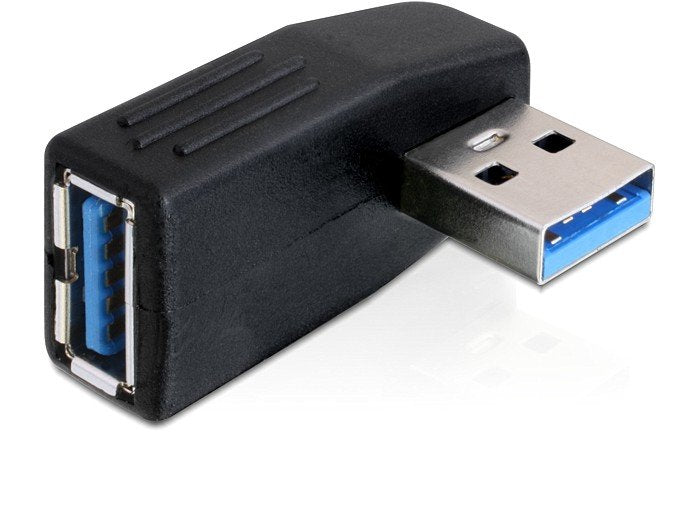 Delock Adapter USB 3.0 Macho-hembra Angular 90° Horizontal