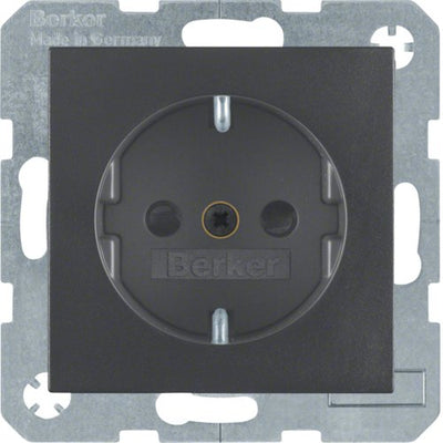 Berker 4723 16 06 Schuko Socket Power B1 Antracita — image 1