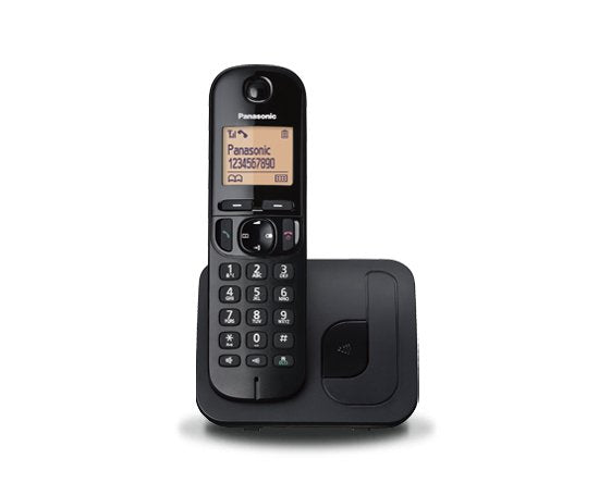 Panasonic Kx-tgc 210 Pdb Phone Dect Identificador Llamadas Black