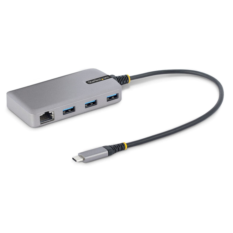 StarTech Hub USB-C 3 Ports USB 3.0 5Gbps Alimentado USB-C Network Ethernet RJ45 Gigabit
