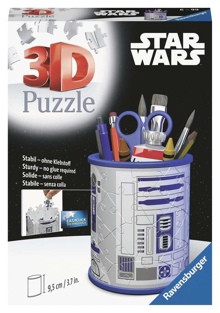 Ravensburger 3D Puzzel Utensilo Star Wars R2D2, Puzle 11554
