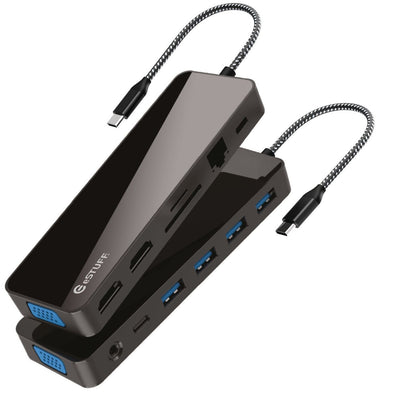 Estuff GLB235470 Base Laptop And Replicador Ports Black — image 1