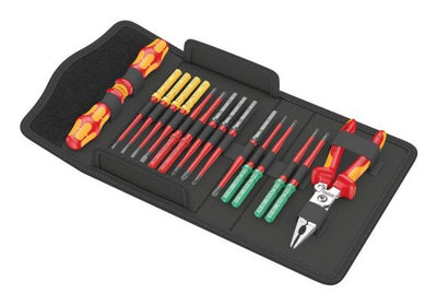 Wera Kraftform Kompakt Vde 17 Extra Slim 1 Buscador Her Ientas, 17 Pieces Screwdriver Red/Yellow Incl. 2 Mango — image 1