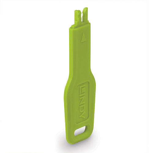 Lindy 47893 Bloqueador Port Key Bloqueador Port RJ-45 Green Acrilonitrilo Butadieno Estireno (abs) — image 1