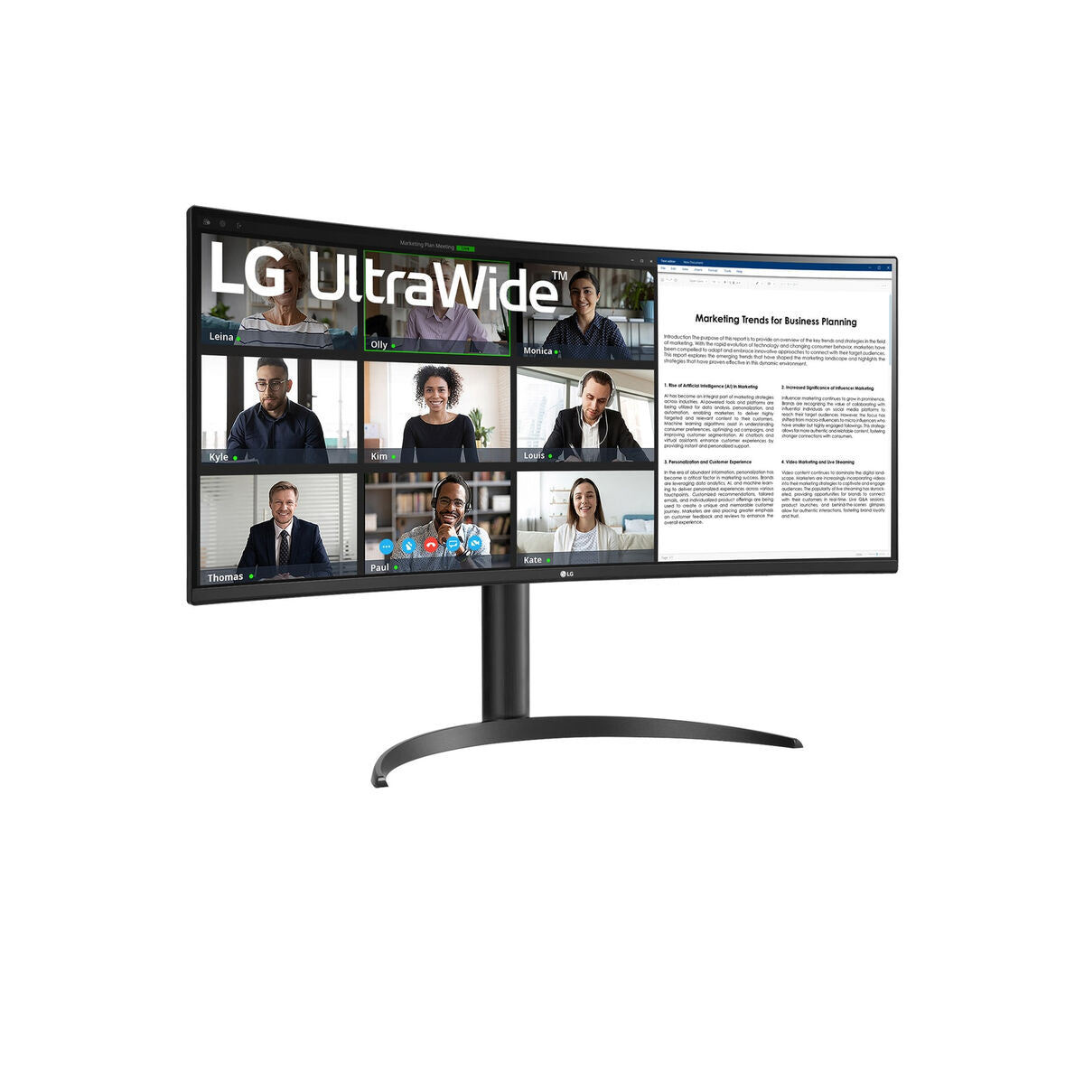 Lg Monitor Lg 34Wr50Qk-B 34" 4K Ultra Hd Lcd Wide Quad Hd