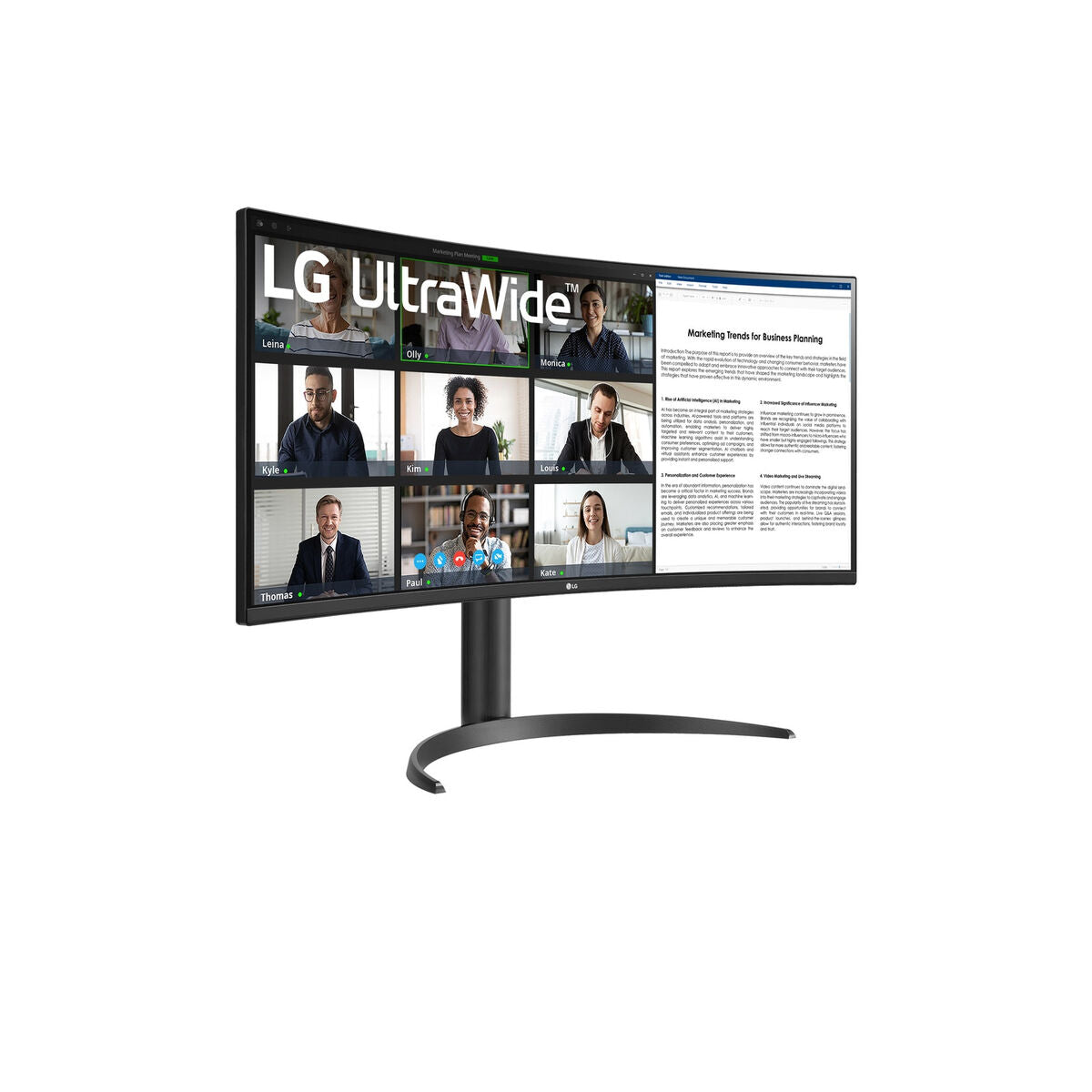 Lg Monitor Lg 34Wr50Qk-B 34" 4K Ultra Hd Lcd Wide Quad Hd