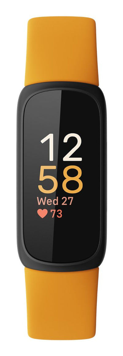 Fitbit Inspire 3 Fitness Tracker, Black Morning Glow — image 1