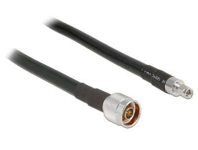 Delock Cable Antenna Male N Male Rp-sma CFD400 LLC400 5M Baja Pérdida — image 1