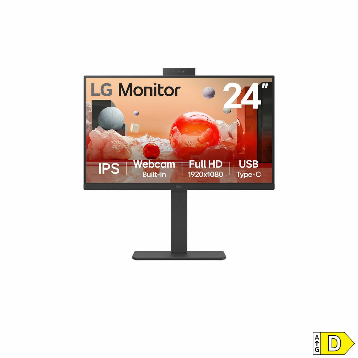 Lg Monitor Lg 24Ba850-B Full Hd 23,8"