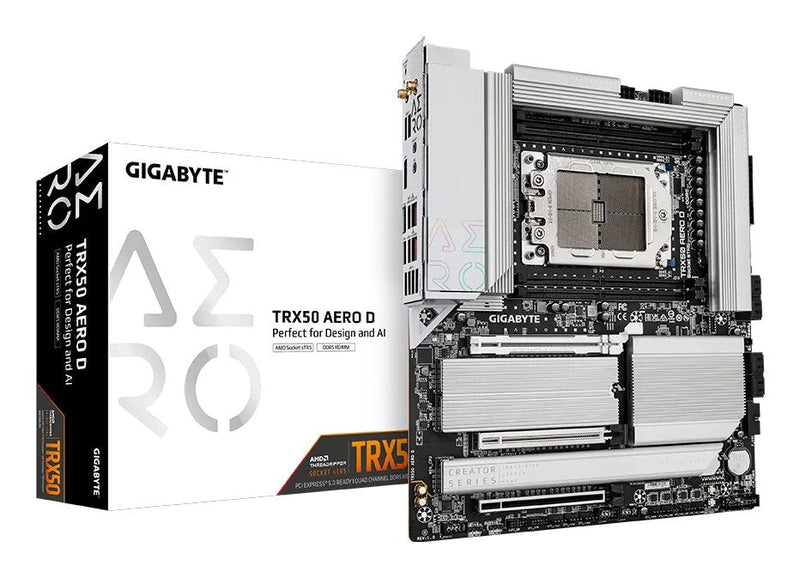 Gigabyte TRX50 Aero D Motherboard AMD TRX50 Socket STR5 ATX Extended