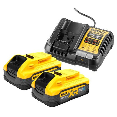 Dewalt Kit Básico Battery Powerstack DCB1104H2, Incl. 2X Batteries 18 Voltios, Set Yellow/Black 18 Voltios 5AH — image 1