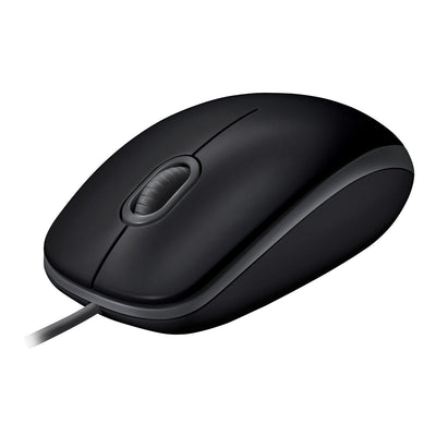 Logitech Mouse B110 Silent Optico USB Black 910-005508 — image 1