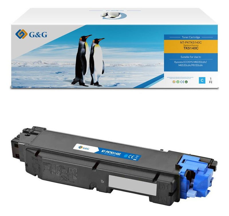 G&g Toner Compatible With Kyocera TK-5140C 1T02NRCNL0