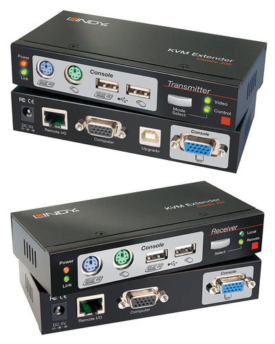 Lindy CAT.5 Extensor KVM Combo 300PS/2 USB And VGA — image 1