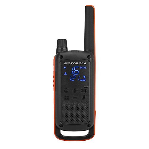 Motorola Walkie-talkie TLKR-T82 Black Packs 2 PMR446/10KM/16CANALES/Clip Cinturon/Vox/Impermeabl B8P00811EDRMA