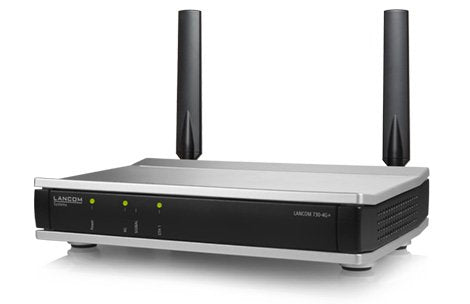 Lancom Systems 730-4G + Router Wireless Gigabit Ethernet Black Grey