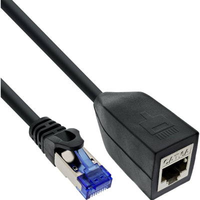 Inline 69990F Network Cable Black 0,2M CAT.6A S/FTP (s-STP) — image 1