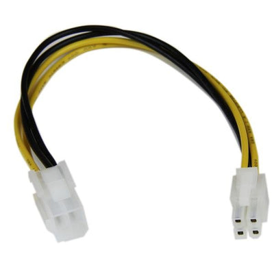 StarTech Cable Alargador ATX12V 4PIN M/H 20CM — image 1