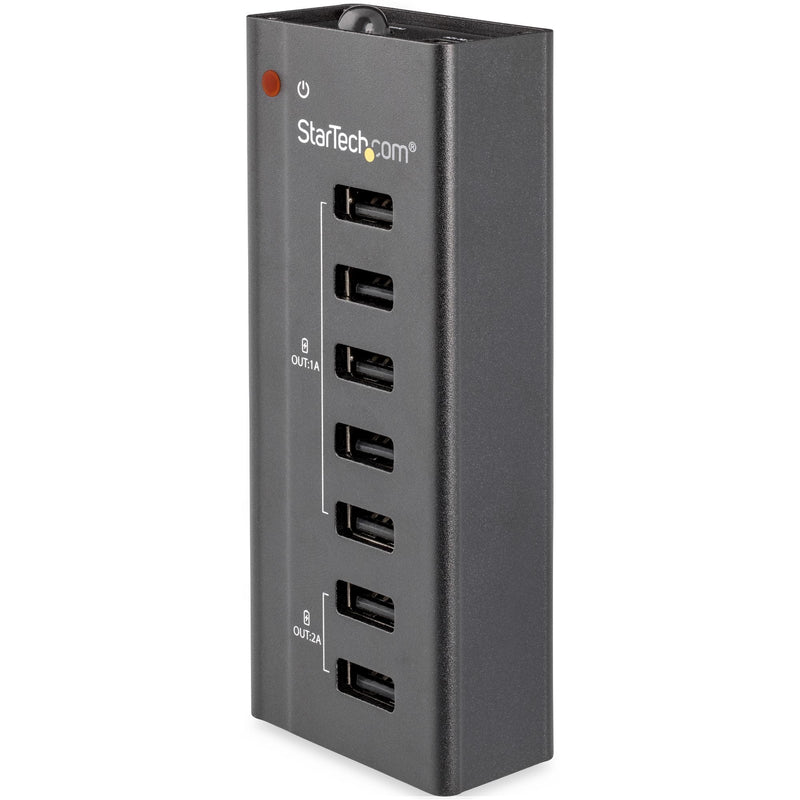 StarTech.com Estación Charging USB 7 Ports Autónoma - 5X Ports 1A And 2X Ports 2A - Base Charging USB