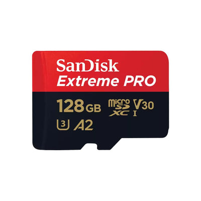 SanDisk Memory Card Extreme Pro 128GB microSD Xc Uhs-i With Adapter Clase 10 200MBS — image 1
