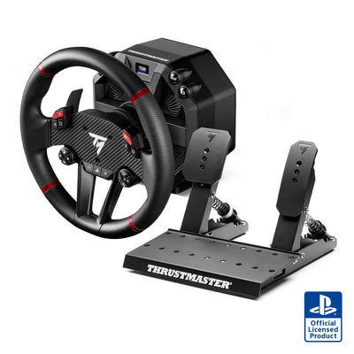 Thrustmaster T598 Black Red USB Wheel + Pedals PC, Playstation 4, Playstation 5 — image 1