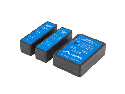 Lanberg Tester PoE Cable RJ45 RJ12 RJ11 Coaxial — image 1