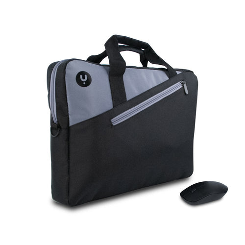 Case + Wireless Mouse Monray Master Kit Laptops Up To 15.6' Black — image 1