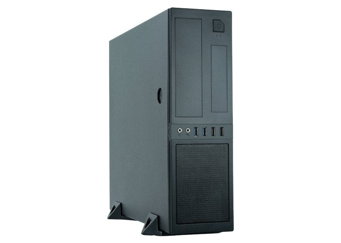 Chieftec PC Case CS-12B-300 Housing Computer Mini Tower Black 300W