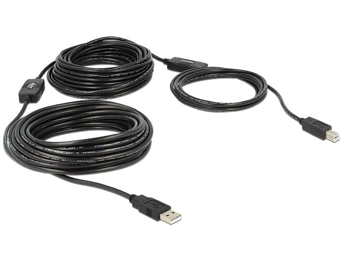Delock Cable Activo USB 2.0A - USB 2.0 Type B Printer M/M 20M