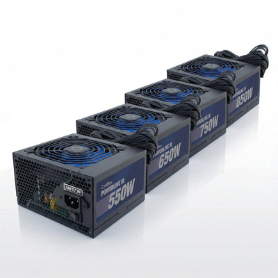 Coolbox Pack Power Supply Power POWERLINE3 550W/650W/750W/850W 85 + 12CM ATX — image 1