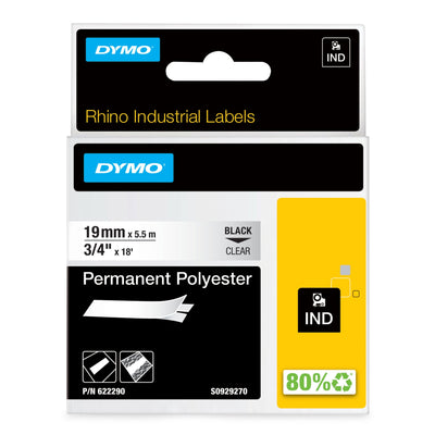 Dymo 19MM Rhino Permanent Polyester (622290) — image 1
