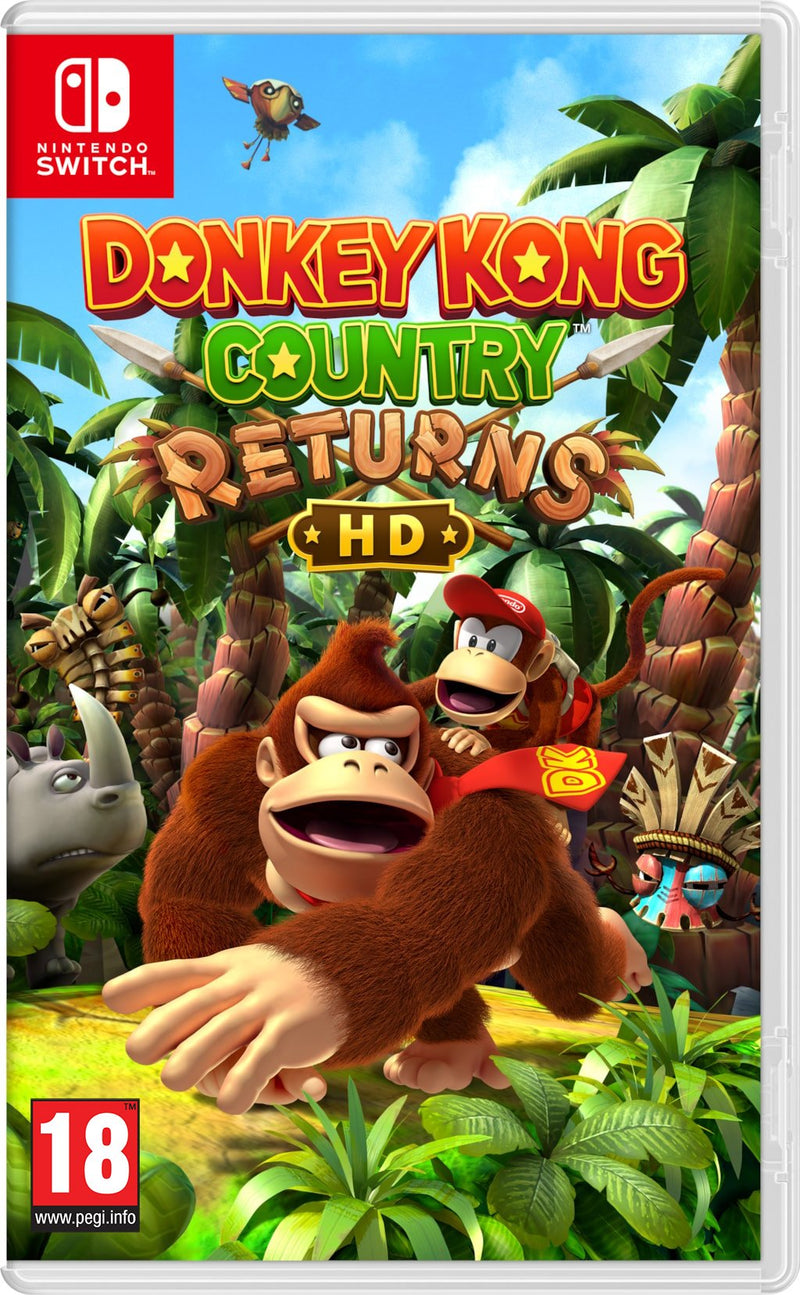 Nintendo Donkey Kong Country Returns Hd, Set Of Nintendo Switch 10013855