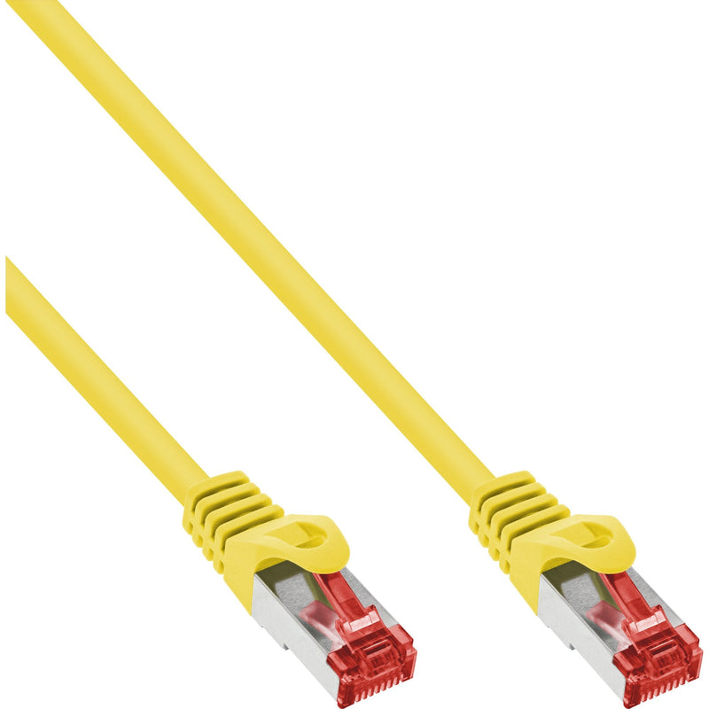 Inline Network Cable S/FTP Pimf CAT.6 250MHZ Pvc Cobre Yellow 1M
