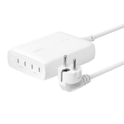Belkin Wall Charger 4 Ports USB-C GaN 200W, White — image 1