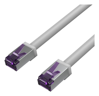 Shiverpeaks Network Cable CAT.6A S FTP Flex. 500MHZ 10M Grey — image 1