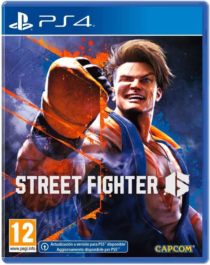 Set Sony PS4 Street Figther 6 Lenticular Edition