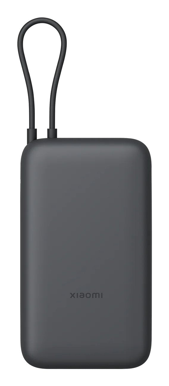 Xiaomi Power Bank 20000MAH 22.5W With Integrated Type-c Cable Dark Gray Eu BHR9740GL