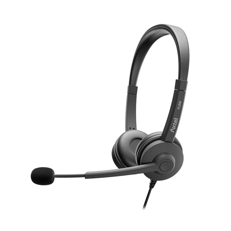 Axtel Headphones Flow Stereo USB-C + USB-A
