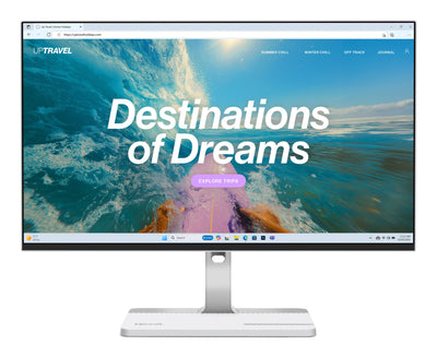 Lenovo Monitor L24D-4C 23.8 1920 X 1080 Pixels Full HD LCD Grey — image 1