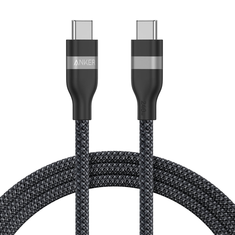 Anker USB-C Auf USB-C Cable 180CM 240W Upcycled Geflochten Pcr Soft-touch Weich And Robust Usb-if Zertifiziert