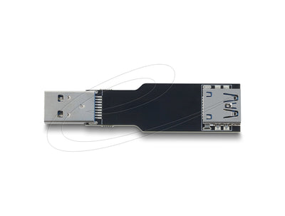 Delock USB 10Gbps Adapter USB Type a Connector Female a Male Recto Flat — image 1