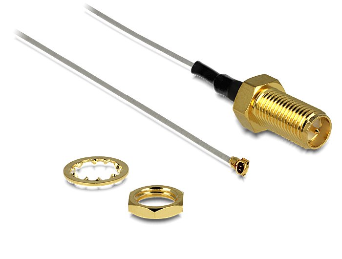 Delock Cable Antenaâ Pex a Rp-smaâ H/M 0.20M Length Hilo 10MMÂ 88815