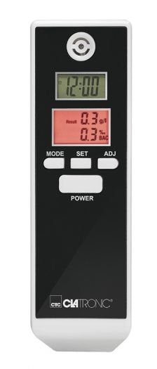 Clatronic Alcohol Tester At 3605 White-black — image 1