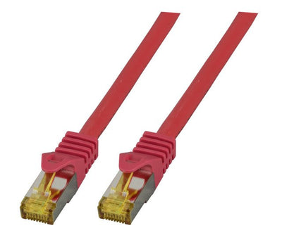 EFB Elektronik MK7001.0,5R Network Cable 0,5M CAT.6A S/FTP (s-STP) Red — image 1