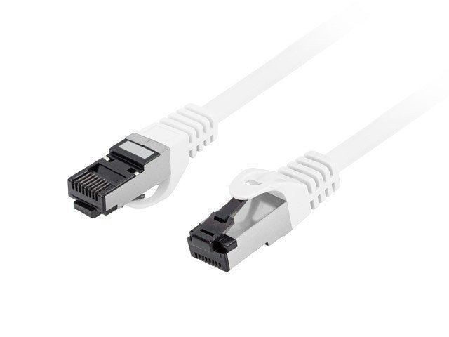 Lanberg Network Cable CAT.8 1 S FTP Lszh Cu 0.25M White Fluke Passed