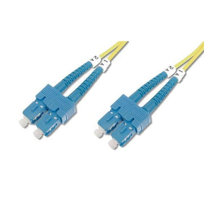 Intellinet Cable 302655 Fibre Optic Patch Sc-sc Duplex 1M 9 125 OS2 Singlemode — image 1