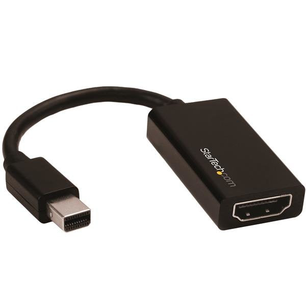StarTech Adapter Converter Mini DisplayPort a HDMI 4K 60HZ Black MDP2HD4K60S