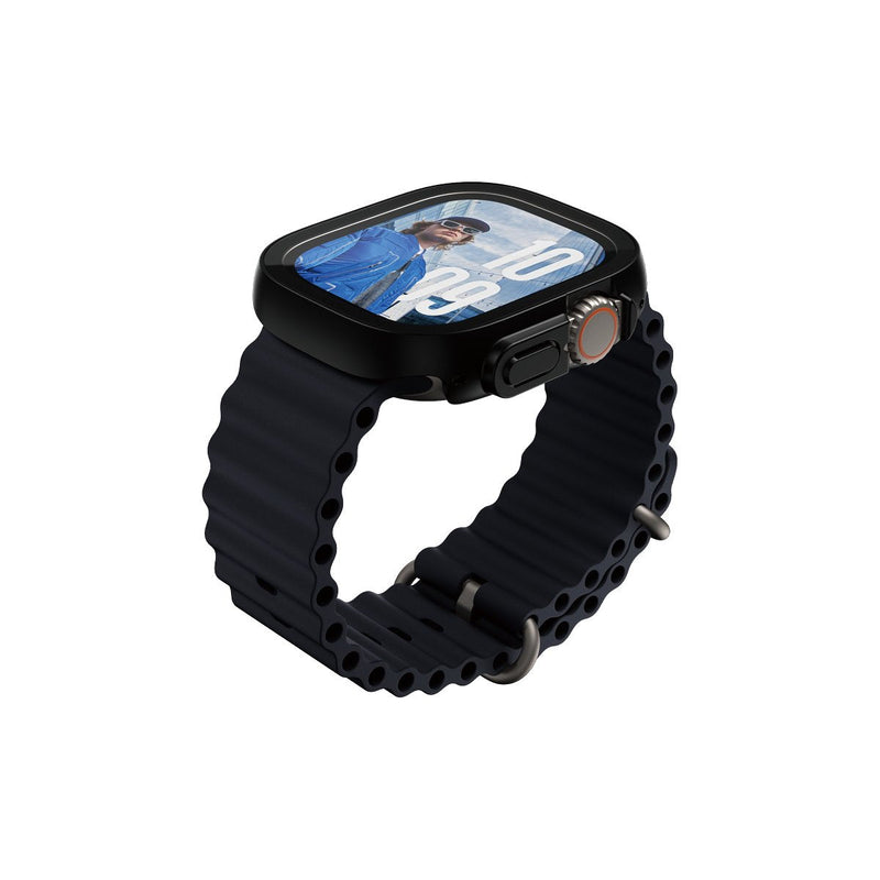 Panzerglass ® Case Full Body Slim Black Apple Watch Ultra 3 Ultra 2 Ultra 49MM Screen Protector 1 Pieces