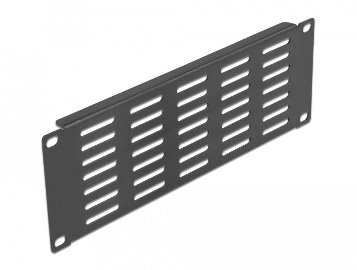 Delock Panel Gabinete Network 10 With Ranuras Ventilación Horizontal 2U Black