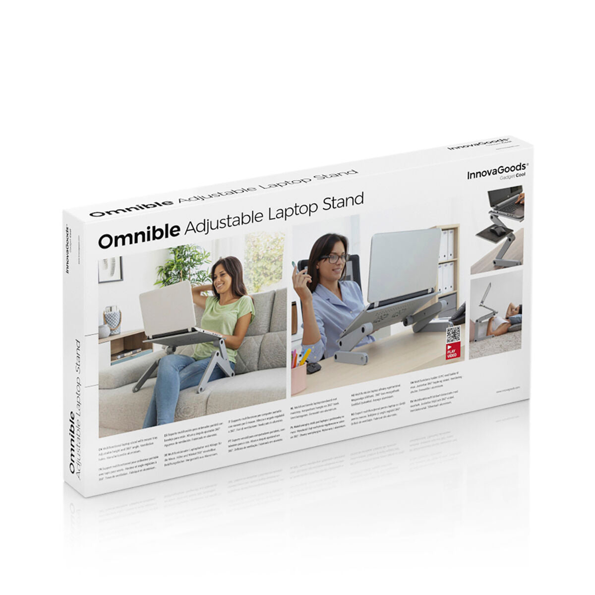 Innovagoods Adjustable Multi-Position Laptop Table Omnible Innovagoods